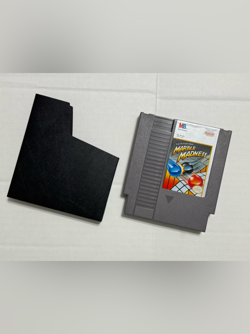Marble Madness Nintendo Entertainment System (NES) Video Game with Sleeve